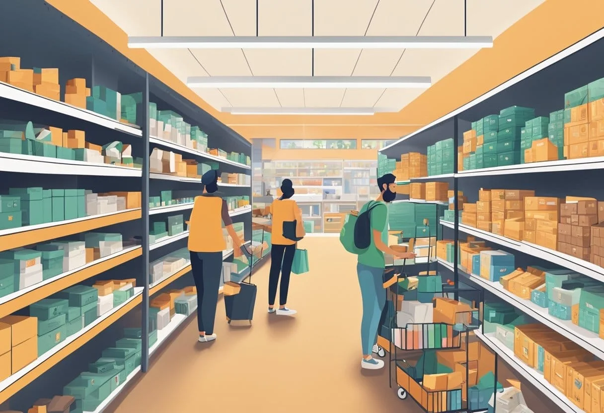 Product management illustration